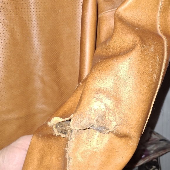 Dainese Ducati Tan Leather Jacket Size 54 - Picture 9 of 9